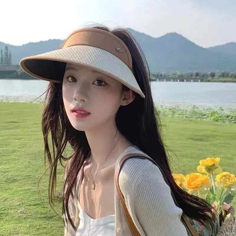 Color: Army Green, Size: One Size - UV Protection Sun Hat Quick Drying Hat Summer Sports Tennis Golf Empty Top Hat Adjustable Men Women Hat Straw Hat