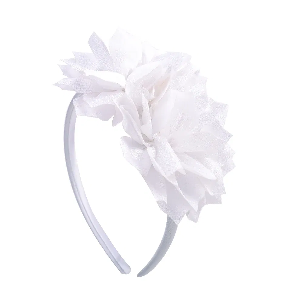 Color: Light Purple - 1 Piece Ribbon Handmade Hair Bows Hairbands for Baby Girls 20 Colors Cute Bowknot Solid Headband Headwear Baby Hair Accessories