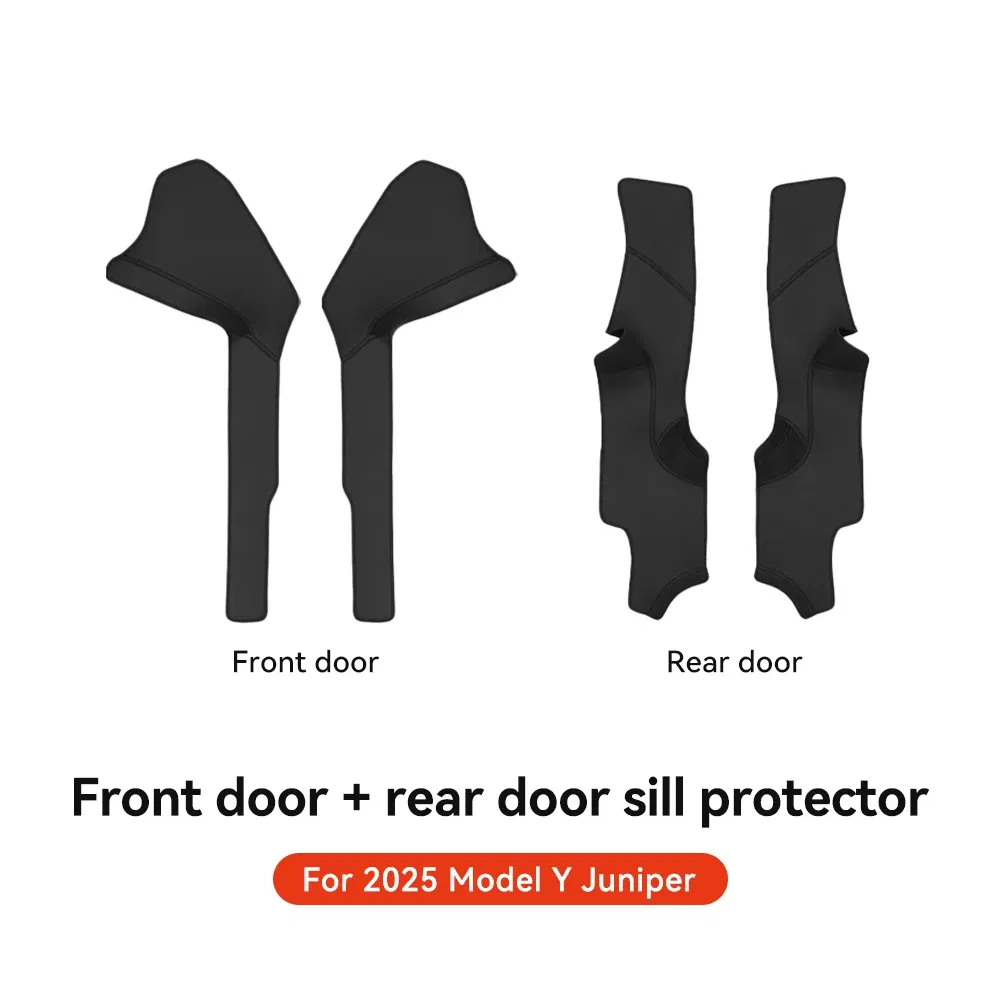 Color Name: GRAY, Ships From: CHINA - YZ For Tesla Model Y Juniper 2025 New Leather Trunk Mats Fully Surrounded Waterproof Non-Slip Liner Custom Floor Mat Accessories