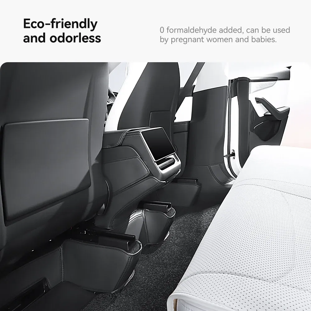 Color Name: GRAY, Ships From: CHINA - YZ For Tesla Model Y Juniper 2025 New Leather Trunk Mats Fully Surrounded Waterproof Non-Slip Liner Custom Floor Mat Accessories