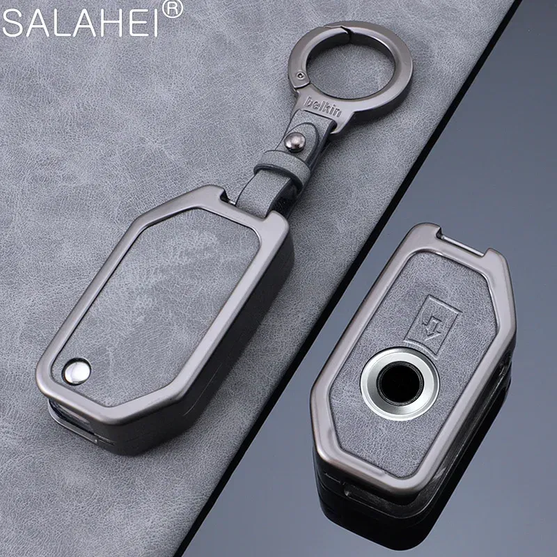 Color Name: WHITE - Key Case Skin Cover for BMW R1250GS R1200GS C400gt F750GS F850GS K1600B K1600GT R1200RS R1200RT F900R F900XR Motorcycle