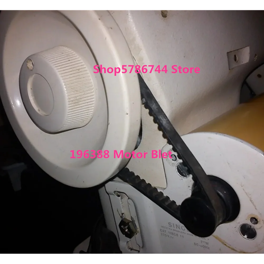 Color: black - Motor Belt 196388 Timing Belts #37977 For Singer 157/8,242/7/8,252/7/8,262,270,353/4,360/3/7/8,964,974,2405
