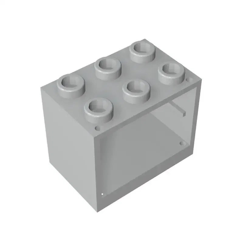 Color: Light Grey, Ships From: CHINA - CUPBOARD 2X3X2,DOOR 3X2,DRAWER Compatible 92410 4532 4533 30125 35245 4536 Self-Locking Bricks Building Blocks Toys Accessories