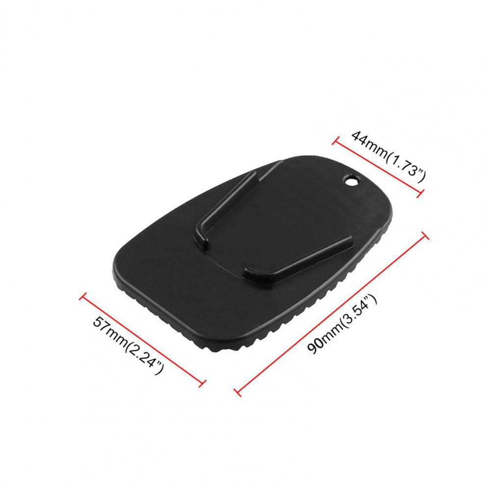 70% Dropshipping!!Non-slip Side Stand Pad Universal Anti-scratch Kickstand Base Plate for Motorcycle