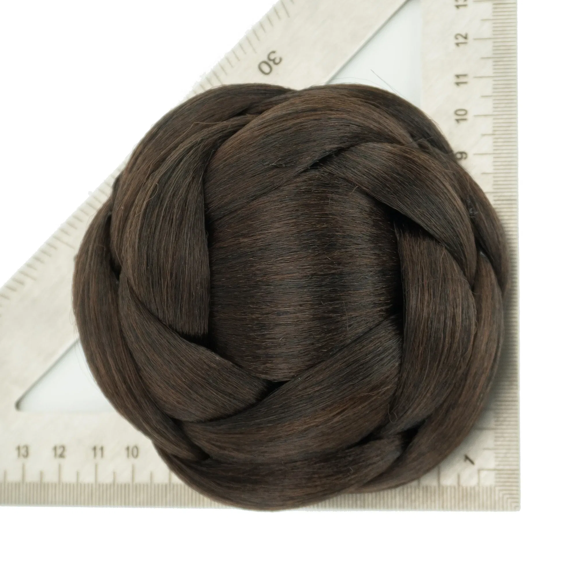 Color: #5 - Soowee Synthetic Hair Braided Chignon Dancer Hair Donut Hairpieces Scrunchie Claw Hair Bun Updo for Wedding Party