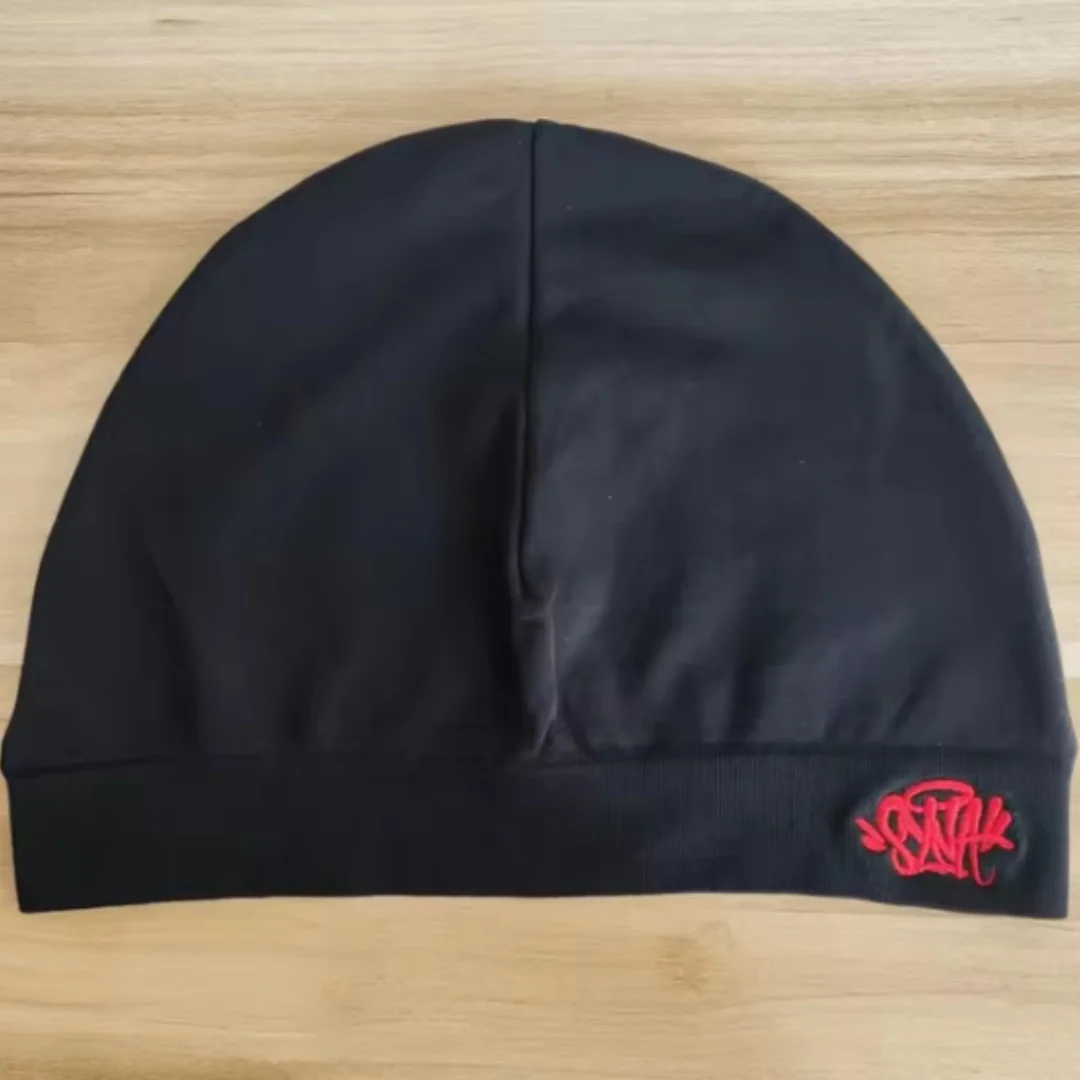 Color: Red - Central Cee Syna Running Cap Syna World Skull Hat 2023 New Knitting Syna Beanie Hat Men Women Paragraph Quality Cap Beanies