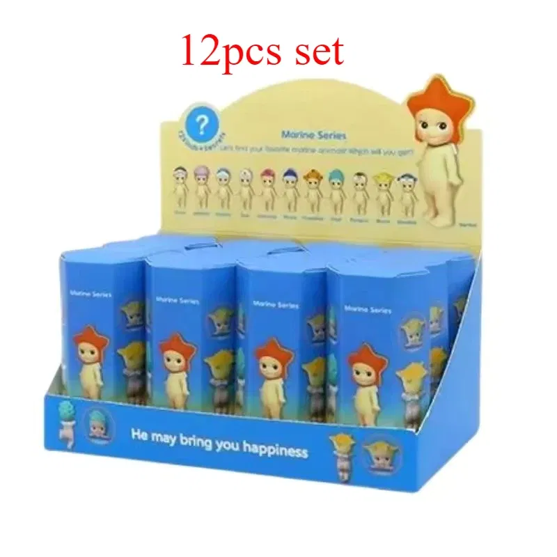 Color: Red - 2025new Blind box Bo?®te aveugle s?©rie animaux ange oc?©an,