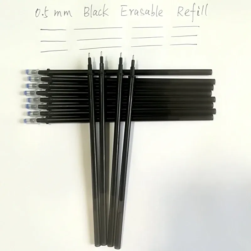 Color: Yellow - Gel Ink Refills and Friction Erasable Gel Pens Extra Fine Point 0.5 mm Black Red Blue Ink
