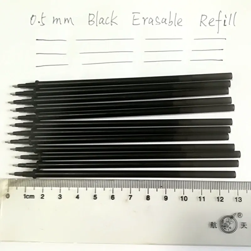 Color: Yellow - Gel Ink Refills and Friction Erasable Gel Pens Extra Fine Point 0.5 mm Black Red Blue Ink