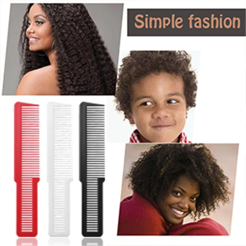 Color: Gold, Ships From: CN - 9 Color Plastic Anti-Static Tangle Women Hairdressing Comb Ultra Thin Professional Hair Cutting Brush Hair Care Styling Tools