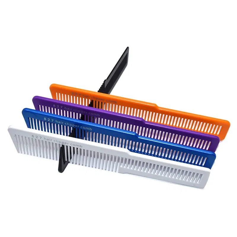 Color: Gold, Ships From: CN - 9 Color Plastic Anti-Static Tangle Women Hairdressing Comb Ultra Thin Professional Hair Cutting Brush Hair Care Styling Tools