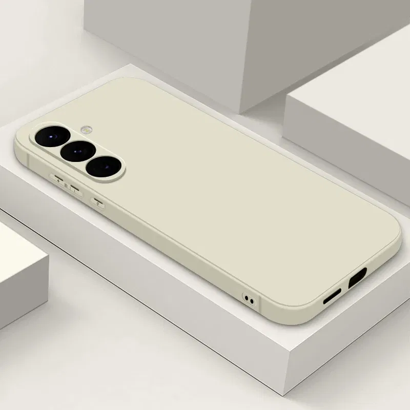 Color: WHITE, Material: Artificial Leather - Soft Silicone Lanyard Case For Samsung Galaxy S23 S24 S25 Ultra S22 Plus S23 S24 FE A55 A53 A54 A35 A15 A16 A25 5G Phone Cover