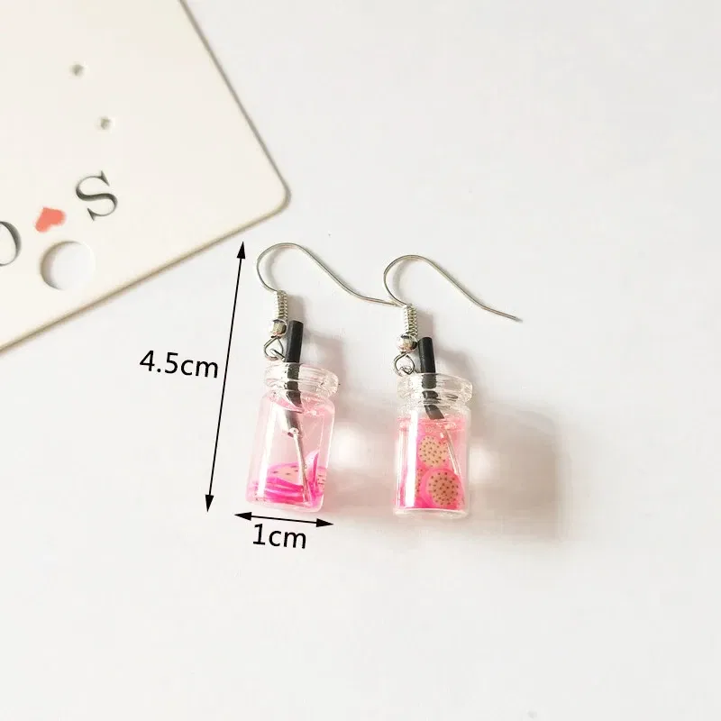 Metal Color: Dark Gold - 2024 New Rose Red Flower Hanging Earrings for Women Love Heart Blooming Florals Cute Lovely Female Ear Jewelry brincos new