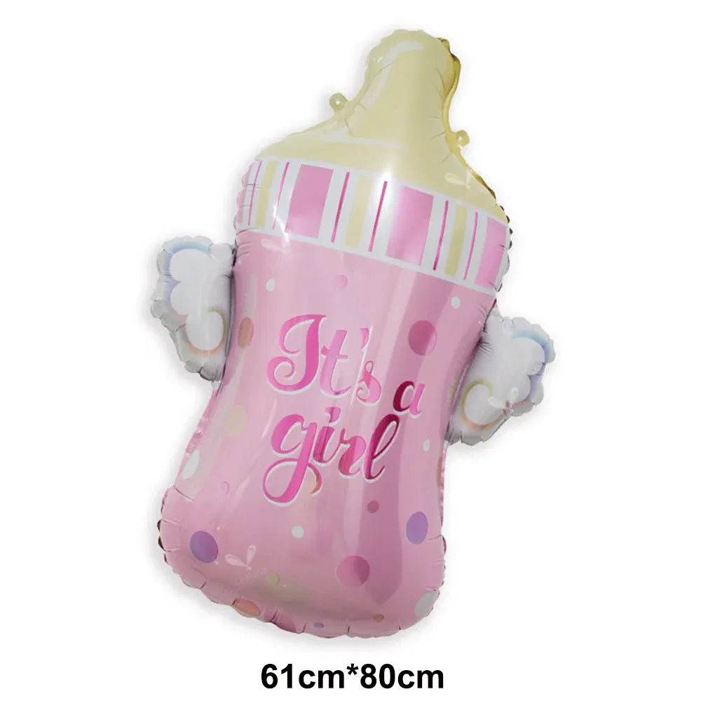 Color: Beige - Gender Reveal Party Decorations Disposable Tableware Plates Cups Napkins Tablecloth Boy Girl Balloon Fringe Curtain