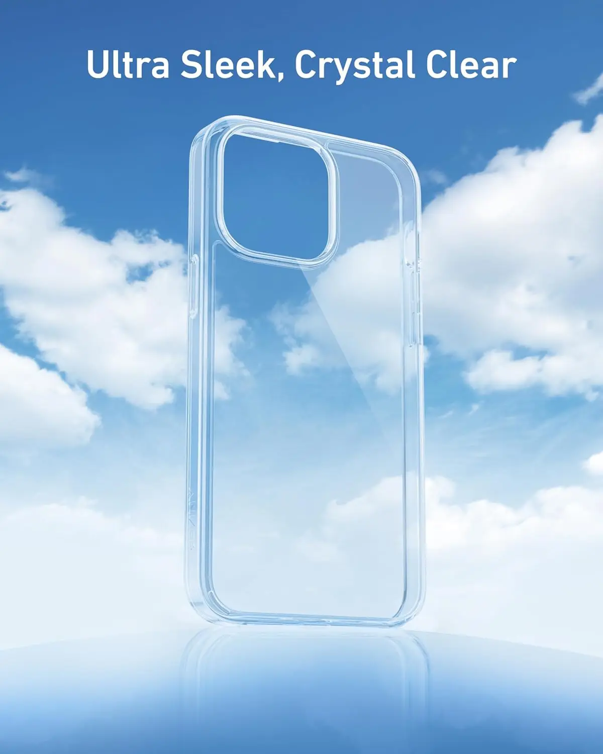 Color: Beige, Material: PVC - For iPhone 16 15 14 13 12 Pro Max Case Clear, Slim Thin Lightweight Transparent [Non-Yellowing] Protective Phone Case