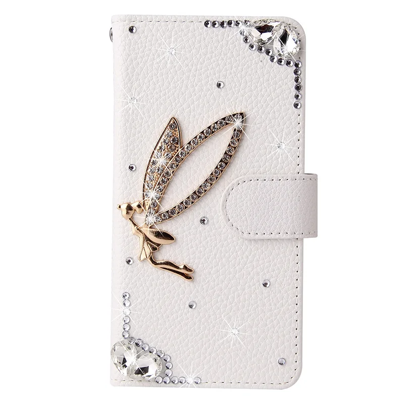 Color: Fluorescent Green, Material: PP - Flip Glitter Case For Samsung Galaxy S25 Ultra S24 FE S23 S22 S21 S20 Plus A35 A55 A16 A14 A15 A34 A54 Leather Cover Case