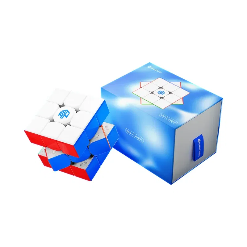 Color: Red - [Picube] GAN14 Maglev Pro UV Stickerless Magnetic Speed Cube 3x3 Professional Gan 14 Magic Cube Puzzle Toys Gan14 Maglev UV