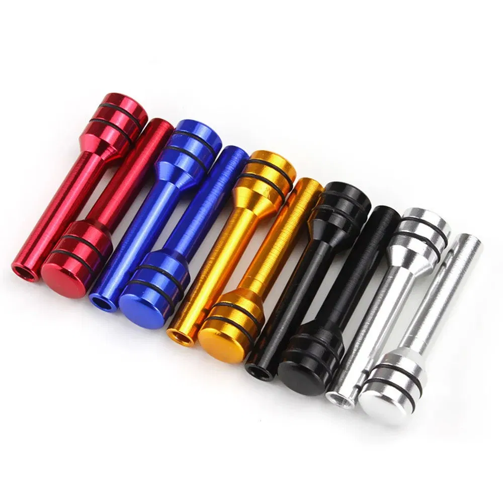 Color: Silver - Car Alloy Door Lock Pins Lock Pin Screw Knob For BMW E46 E39 E90 E60 E36 F30 F10 E34 X5 E53 E30 F20 E92 E87 M3 M4 M5 Accessories