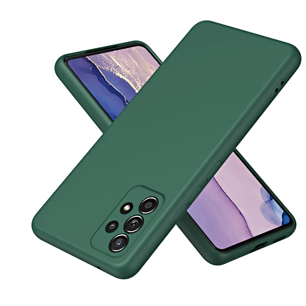 Color: army green, Material: EVA - Solid Silicone Protect Case For Samsung Galaxy A13 A23 A33 A53 A73 A12 A22 A32 A52 A52S A72 A04 A04S A14 A24 4G A34 A54 Cover