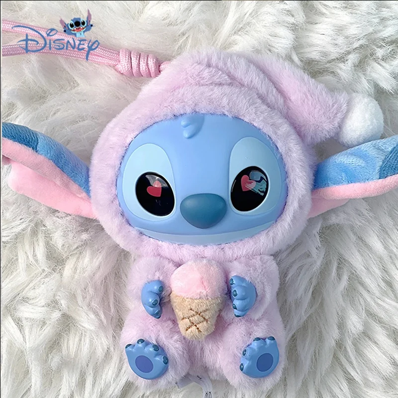 Color: Gold, Ships From: CHINA - 2025 Stitch Eat Something Before Sleep Series Blind Box Plush Dolls Pendant Cute Doll Mystery Box Surprise Toys Kids Gifts