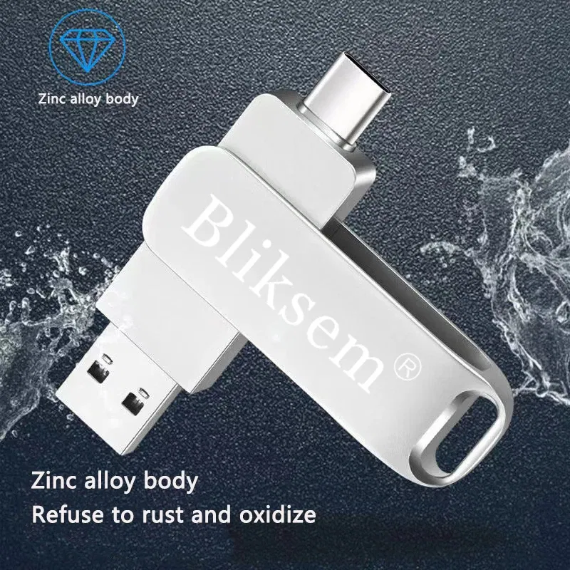 Pen Drive 64GB OTG 128GB Type C USB 2.0 Flash Drive External Memory Stick for SmartPhone MacBook Tablet