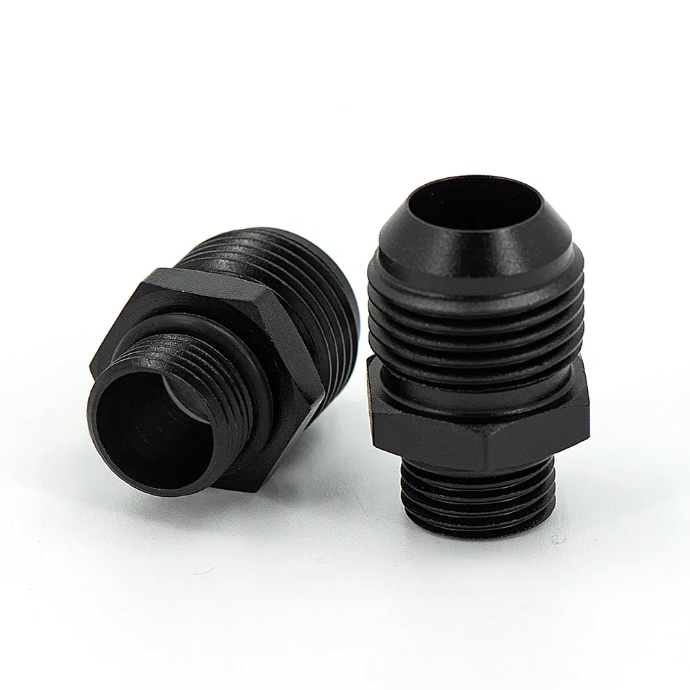 Color: Lavender - Universal Aluminum Alloy AN6 8 10 12 To AN To M16x1.5 M18x1.5 Metric Fuel Hose Adapter Pipe Thread Fitting CAR OIL COOLER SYSTEM