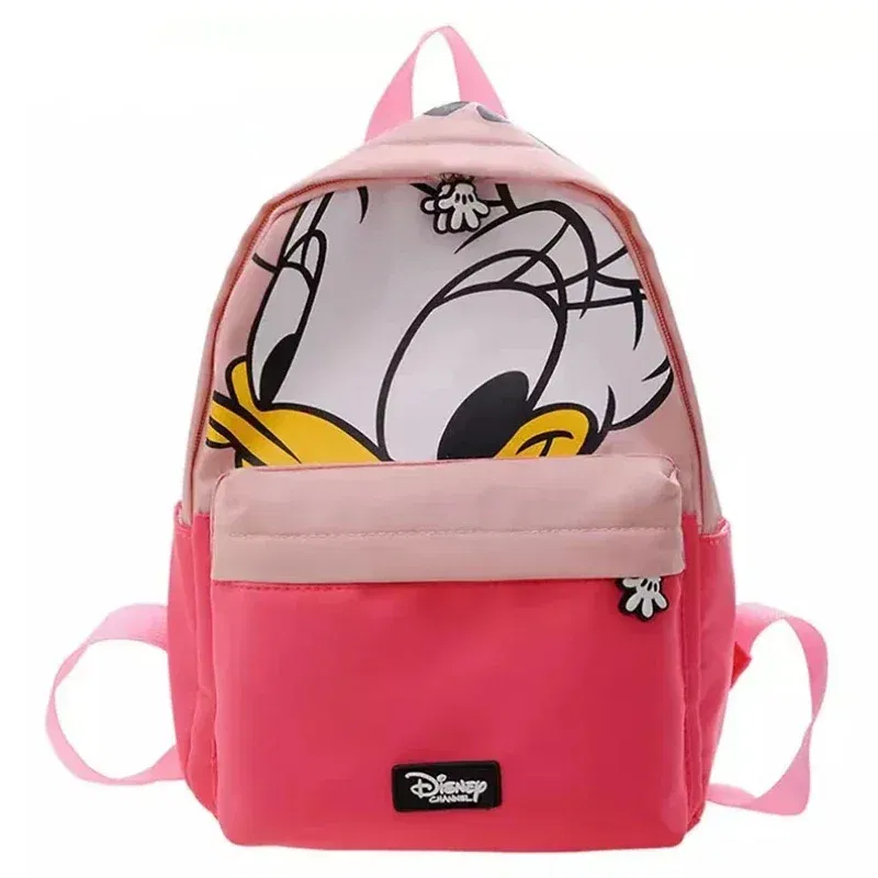 Color: SKY BLUE - Disney Cartoon Donald Duck Children's Backpack Cute Mickey Mouse Kindergarten Boys Girls Backpacks School Bags Children's Gifts