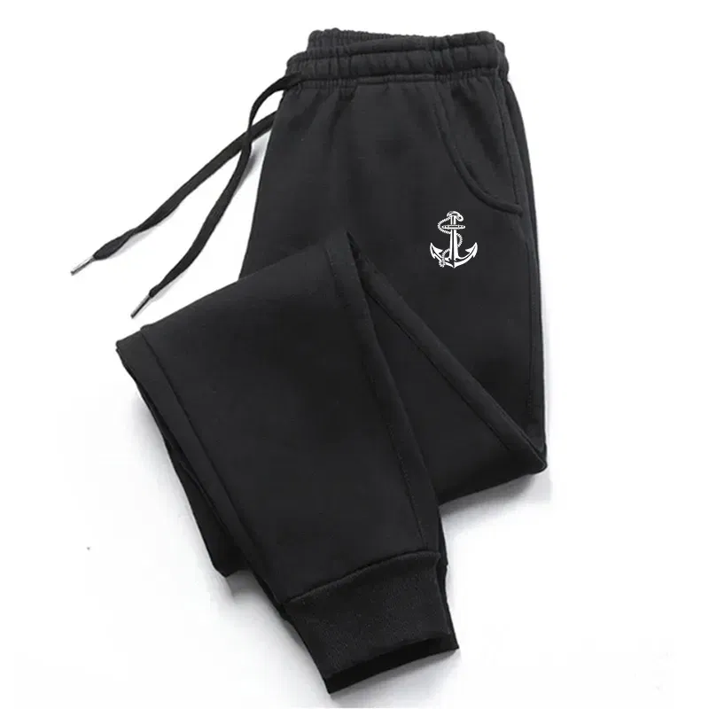 Color: Black, Size: L - Autumn And Winter Men Pants New In Men's Clothing Casual Trousers Sport Jogging Tracksuits Sweatpants Harajuku Streetwear Pants
