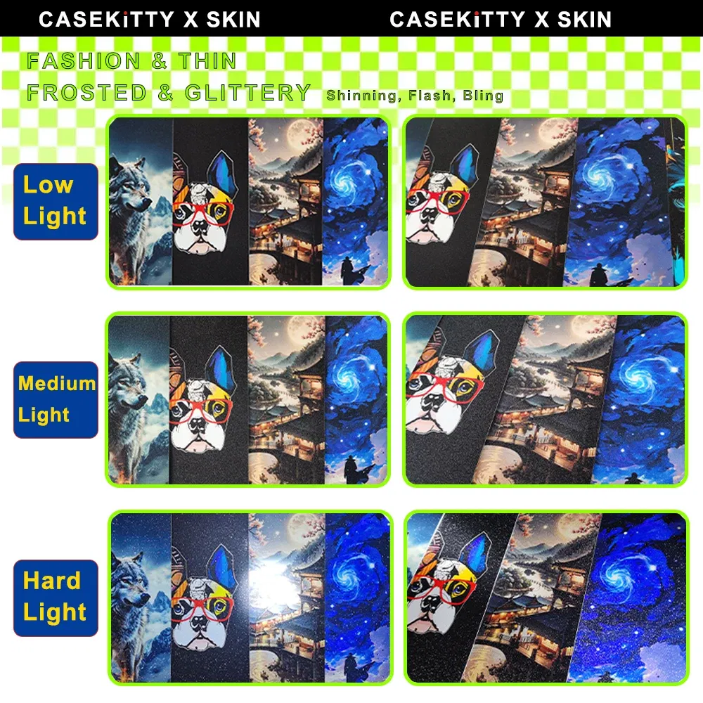 Color: Khaki, Bundle: bundle 18 - CASEKiTTY Skin For Galaxy Z Flip 5 Back Film Samsung Z Flip 6 Sticker Flip 4 3 Protective Decal Wrap Back Cover Screen Protector