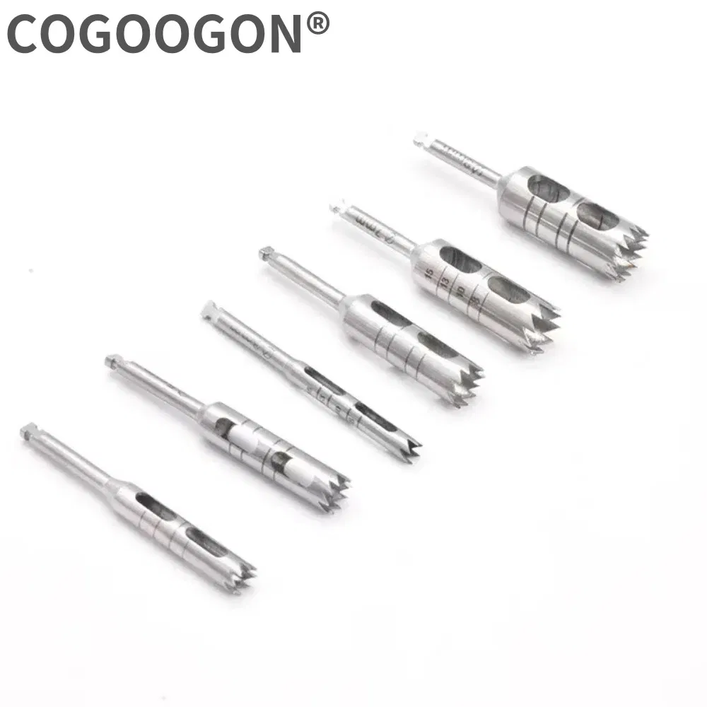 Color: Pink - 1pcs Dental Implant Drills Kit Implant Long Trephine Bur Drills Surgical Instruments Dental Tools