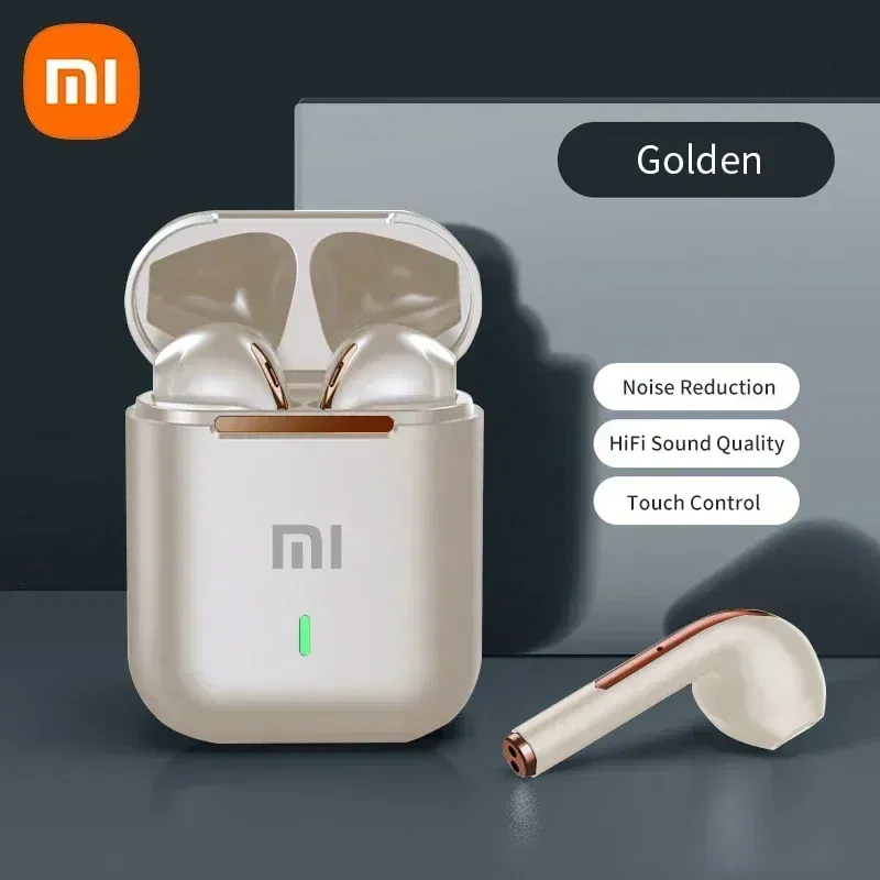 Color: Gold, Ships From: CHINA - Xiaomi Earbuds True Wireless Earphone Noise Cancelling Update Bluetooth 5.3 Headset HD Music Headphone In-Ear Handsfree With Mic