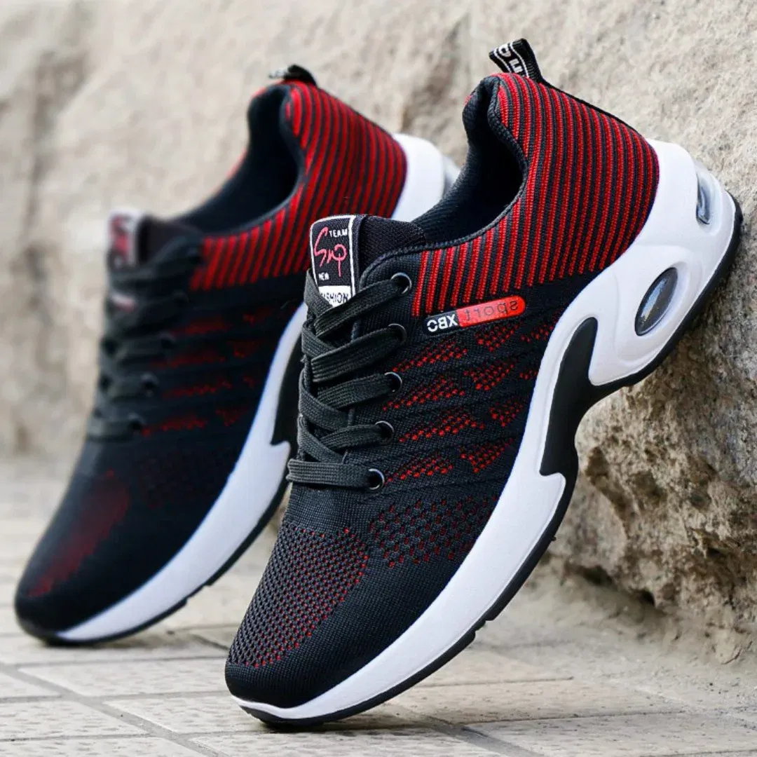 Color: Blue, Shoe Size: 39 - sneakers Men 2025 new men's shoes lace-up running shoes Light casual sneakers