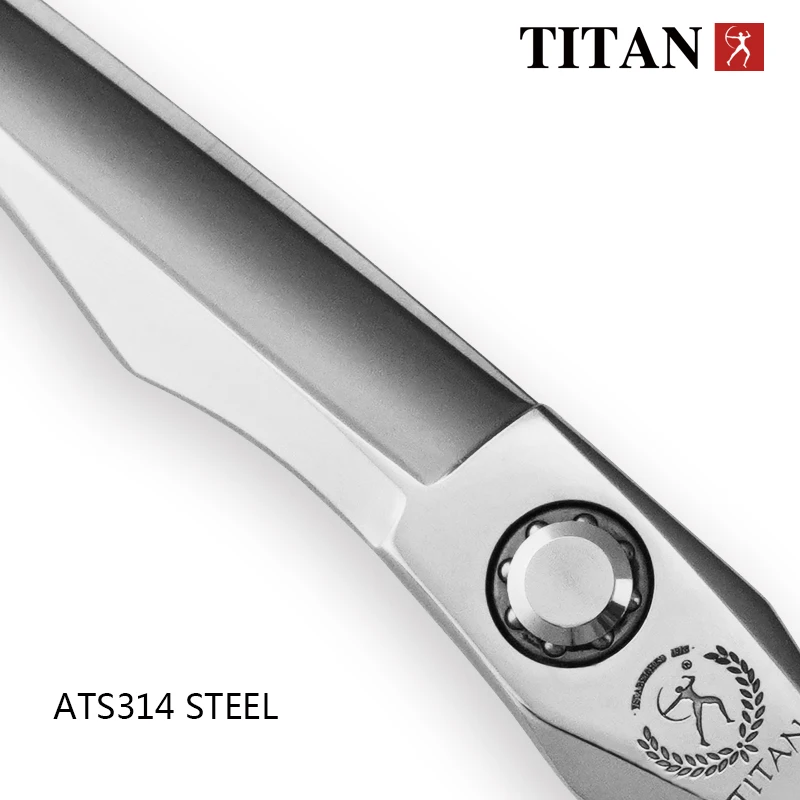 Color: Green - TITAN professional barber scissors 6inch cutting hair thinning set shear JP ATS314 stainless steel