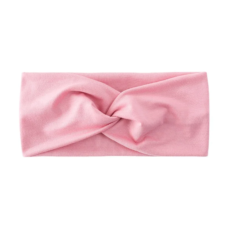 Color: Apricot, Ships From: CHINA - Pilates Elastic Hair Bands Yoga Headband Running Cycling Sweatband Turban Makeup Hair Hoop Makeup Headwrap Women