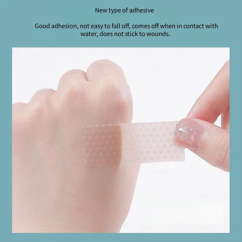 Color: MULTICOLOR - Silicone Gel Heel Stickers Heel Protector Biomimetic Anti Pain Relief Adhesive Patch Cushion Foot Care Shoe Pads Grip Tapes