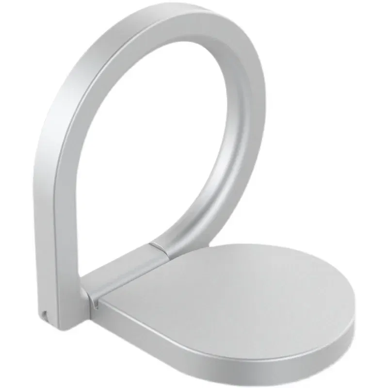 Color: black - Full Metal Mobile Phone Holder Ring Buckle Water Drop Ring Holder Lazy Desktop Stand Giveaway Gift Mobile Phone Buckle
