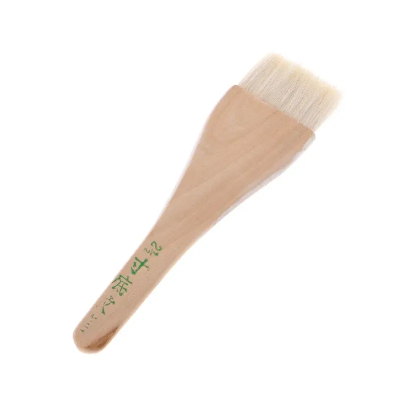 Color: PURPLE - Goat Hair Paint Brush Ceramic Pottery Painting with Handle Drawing Brush for Teacher Students Painting Course Teaching