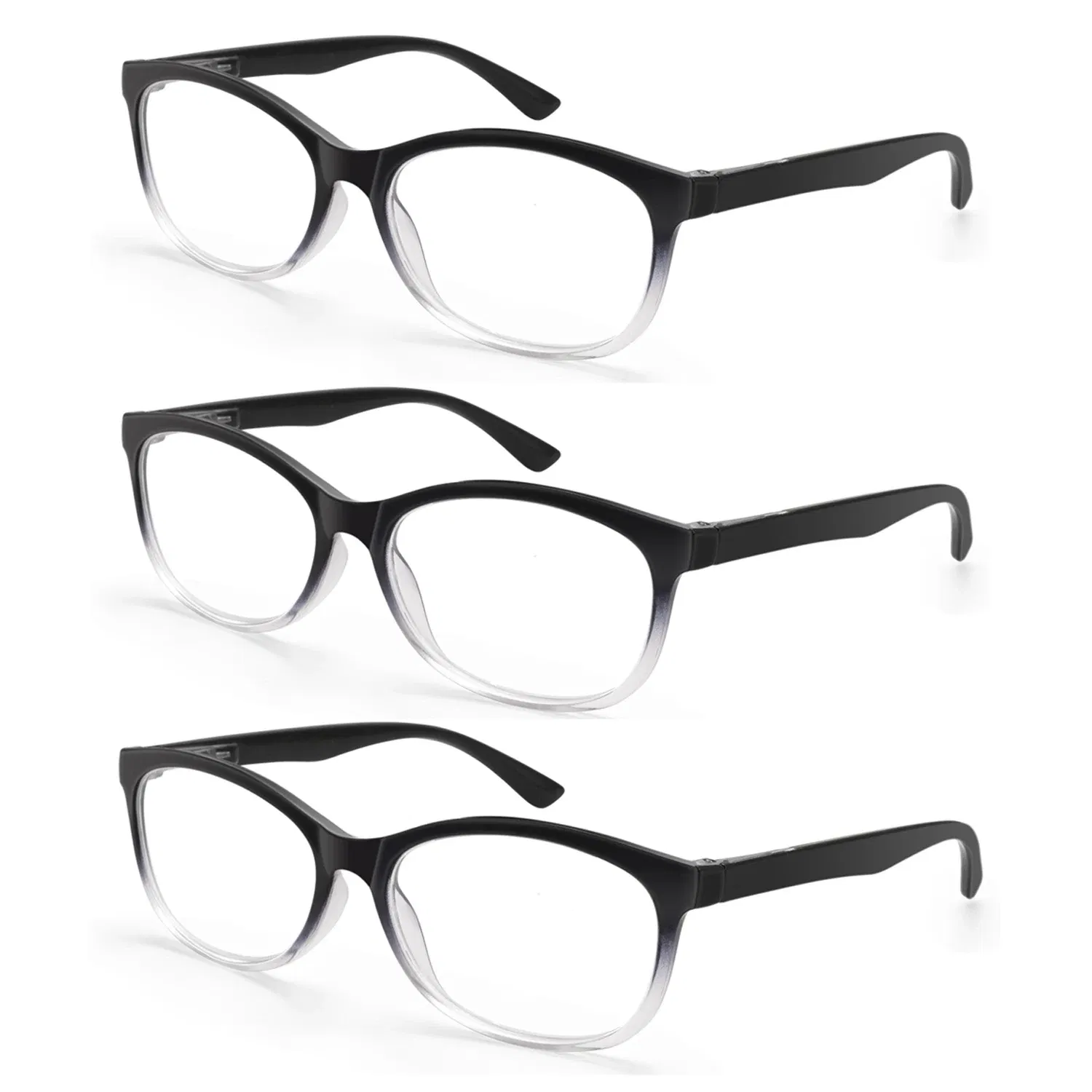 Frame Color: Yellow - 1/2/3/4/5PCS VOPHA Auto-Focus Reading Glasses Lightweight PC Frame, Unisex Design | Ideal for Computer Use & Perfect Gift Choice