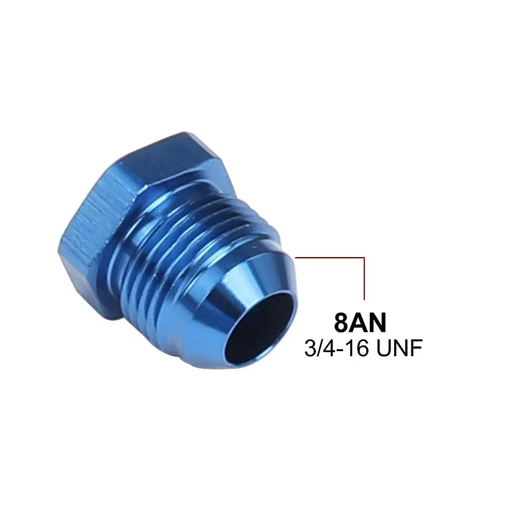 Color: Lavender, Ships From: CHINA - AN4 AN6 AN8 AN10 AN12 Aluminum Male Flare Thread Hexagon Head Blanking Plugs Fitting Hex Cap Lock Hose Fitting Adapters Anodized