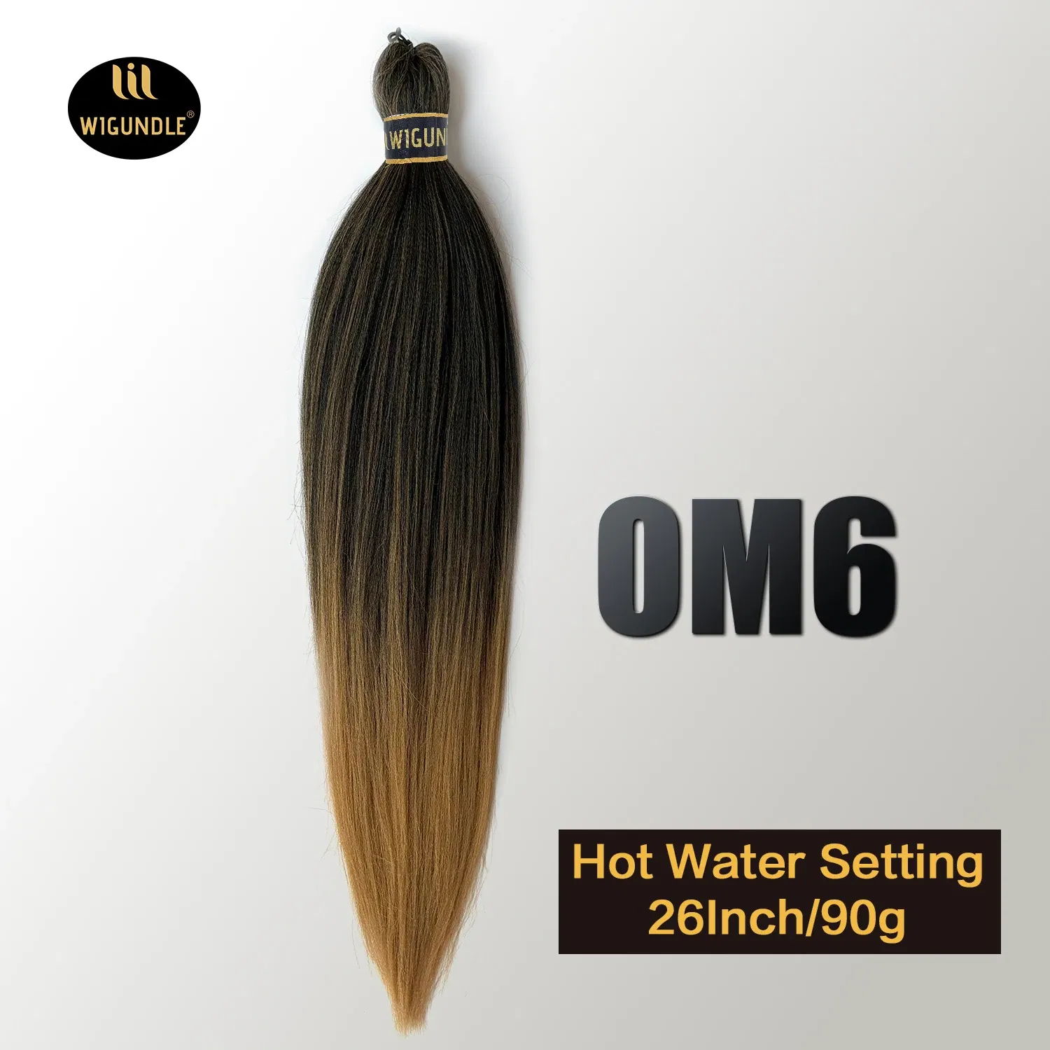 Color: T1/35, Stretched Length: 26inches, Bulk Buy: 1Pcs/Lot - Kanekalon 26inch Hot Water Set Pre Stretched Jumbo Braiding Hair Box Twist Braids Synthetic Hair Extensions For Women Soft Yaki