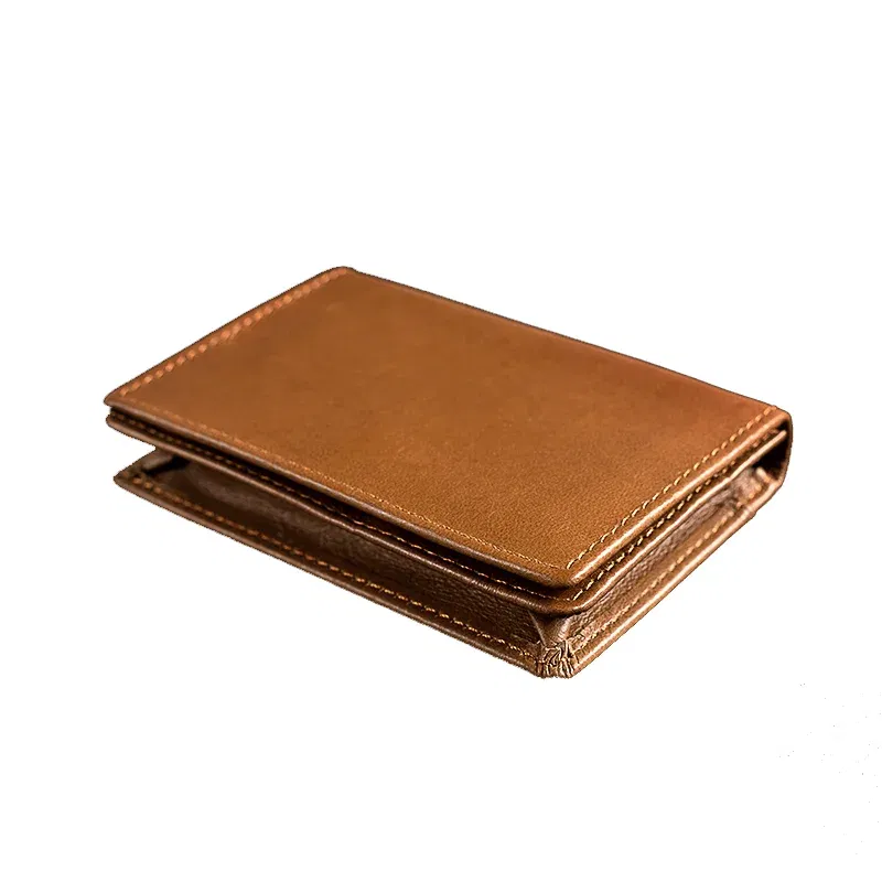 Color: Tan, Ships From: CHINA - Luxury Genuine Leather Cowhide Card Holder RFID Blocking Purse Men and Women Credit Card Wallet Slim Business ID VIP Cards Bags