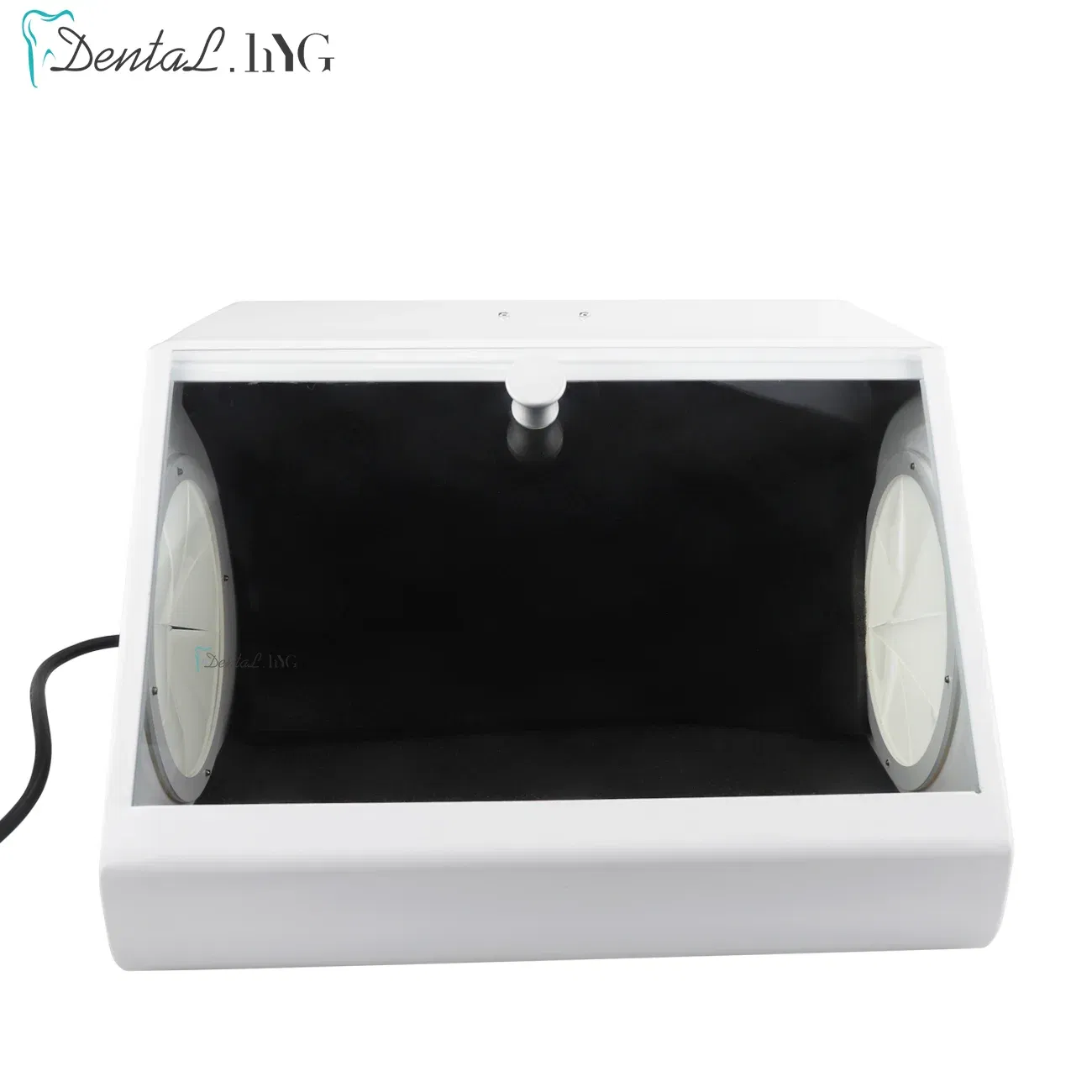 Color: GRAY - Dental Dust Collector Grinding Polishing Sandblasting Dust Box Lab Dental Equipment Sandblaster Dentist Tools