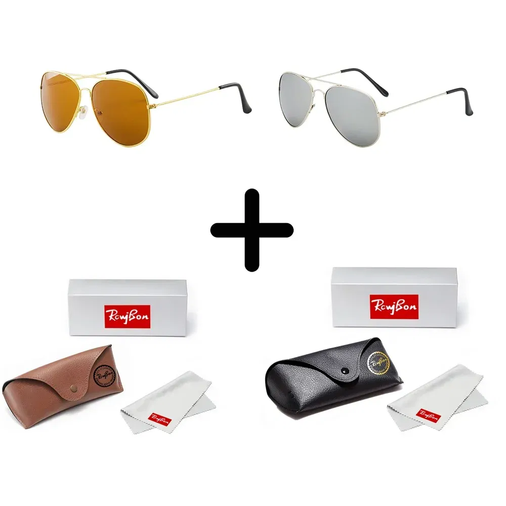 Lenses Color: dark green, Frame Color: Red - Classic Retro Pilot Polarized Sunglasses Men Luxury Metal Black Aviation Sun Glasses Male Fashion Driving Vacation Shades UV400