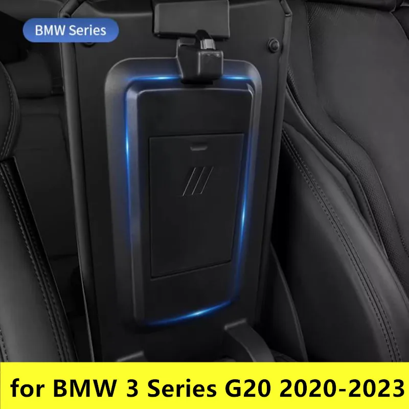 for BMW 2 3 4 Series i4 G26 G20 G22 M3 G80 M4 2020-2023 Car Armrest Hidden Storage Box Organizer Interior Modification Product