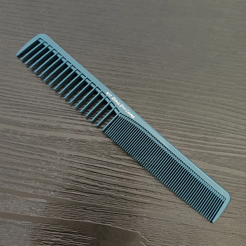 Color: green - New Hot Pro Hair Cutting Comb Professional Hairdressing Comb Hair Brushes Salon Hair Cutting Styling Tools Barber Comb