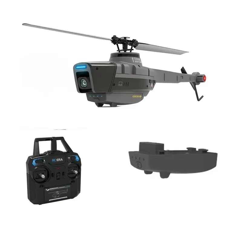 Color: black - Black Hornet C128 RC Helicopter 4 Propellers 1080P Camera 6 Axis Electronic Gyroscope Air Pressure for Height Vs C186 RC Drone
