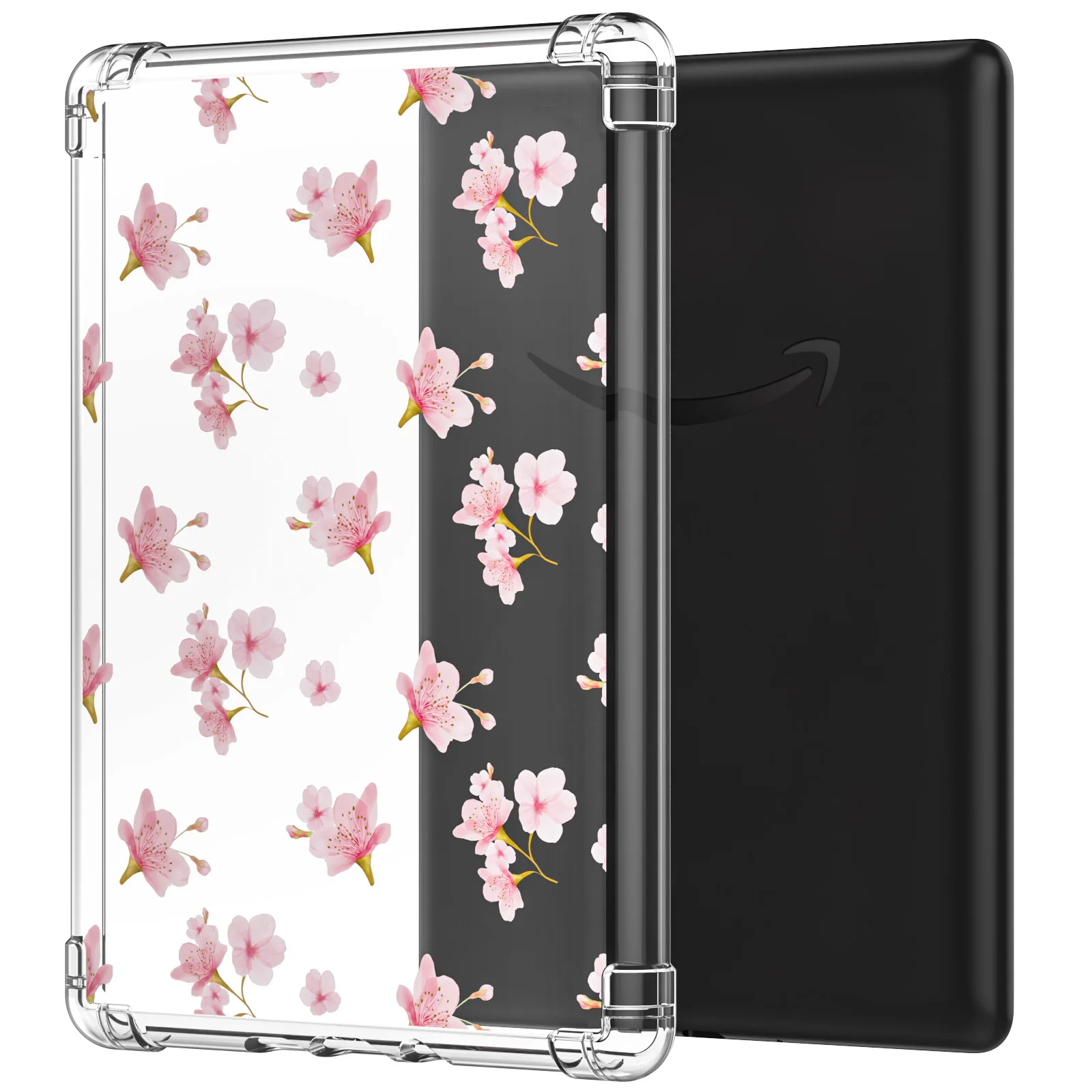 Color: MULTI, Size: eleven - Case for 6.8" Kindle Paperwhite (11th Generation-2021) Ultra Clear Soft Flexible Transparent TPU Skin Bumper Back Cover Shell