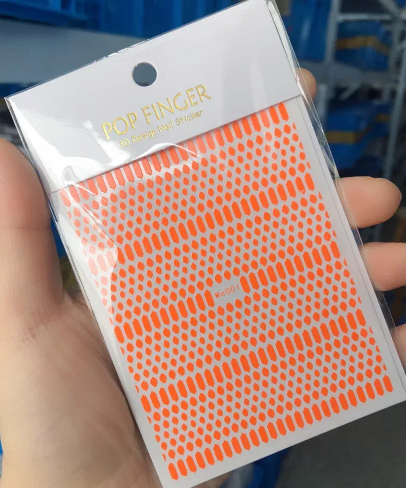 Color: Pink Bronze - 1PCS New English Alphabet Nail Stickers Multi-Color Laser Reflective Nail Slider Art Cool Text Nail Kit