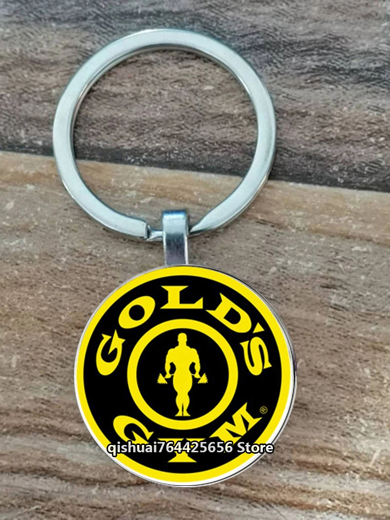 Color: Light Khaki - Gym Keyring Keychain Suitable For Bodybuilding Athletes Heavy Men Boys Bodybuilding Sports Unisex Men Tactical Rock Keyring Keyc