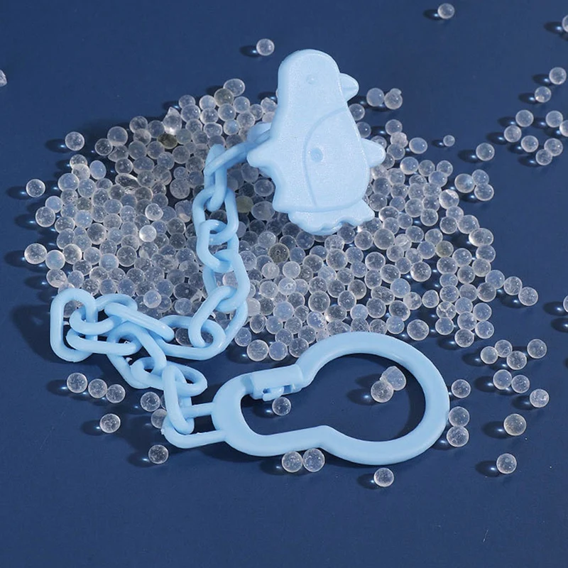 Color: Black - Baby Pacifiers Chain Cartoon Animal Nipple Clips Kids Infant Pacifier Safety Clamp Hanging Leashes Soother Teether Clip Chain